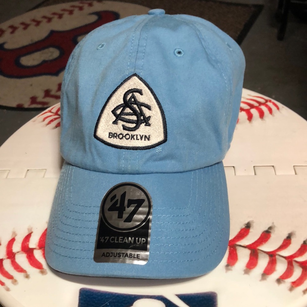 Brooklyn Black Fives ‘47 Men’s Clean Up Adjustable Hat Cap